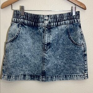 BDG Blue Denim Mini Skirt